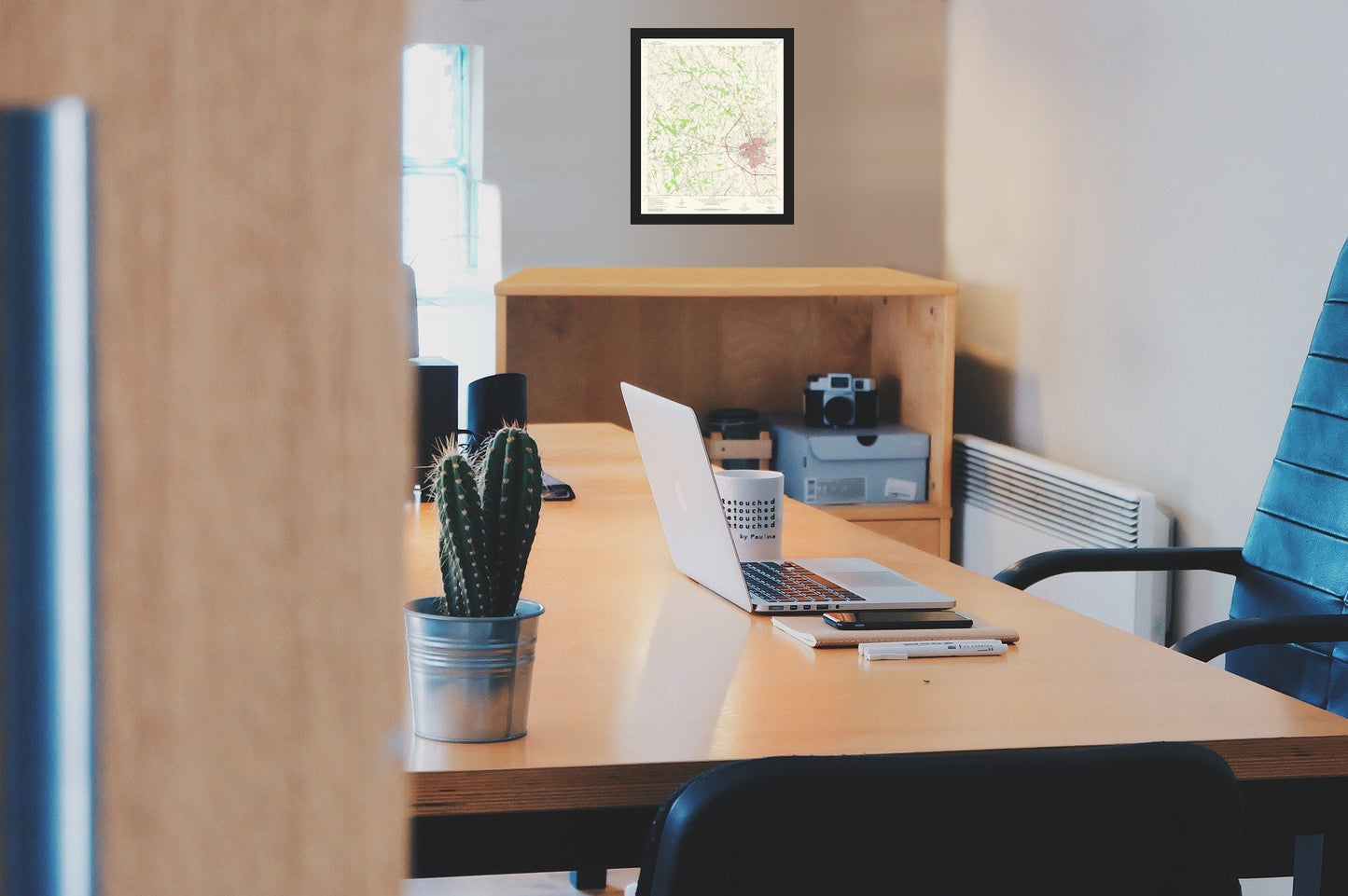 Topographical Map - Brenham Texas Quad - USGS 1963 - Vintage Wall Art