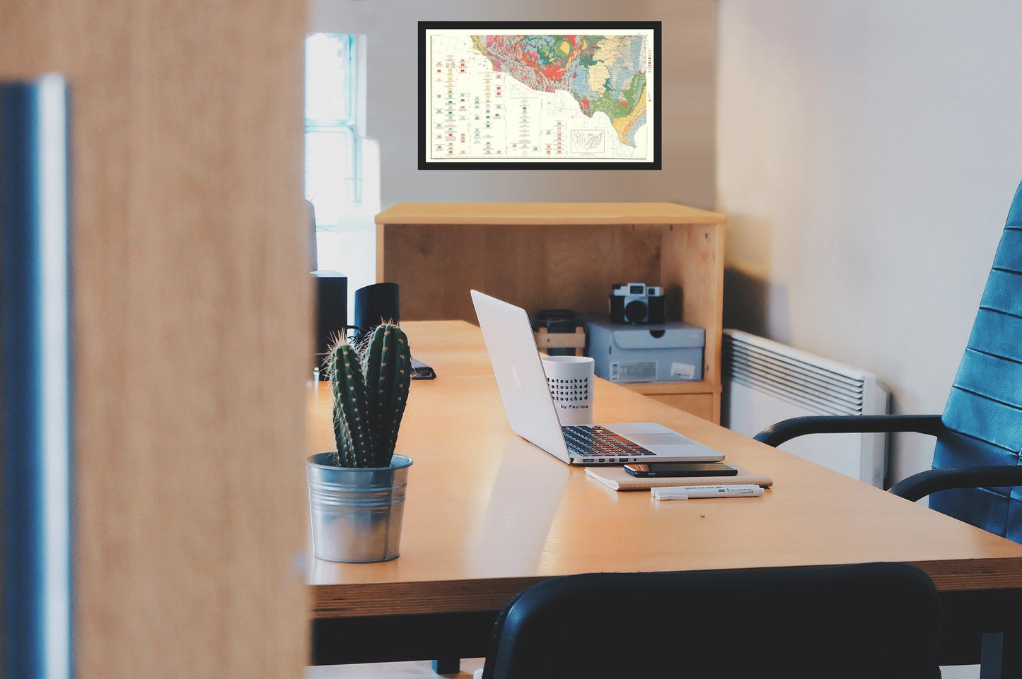 Topographical Map - United States Southwest - USGS 1960 - Vintage Wall Art