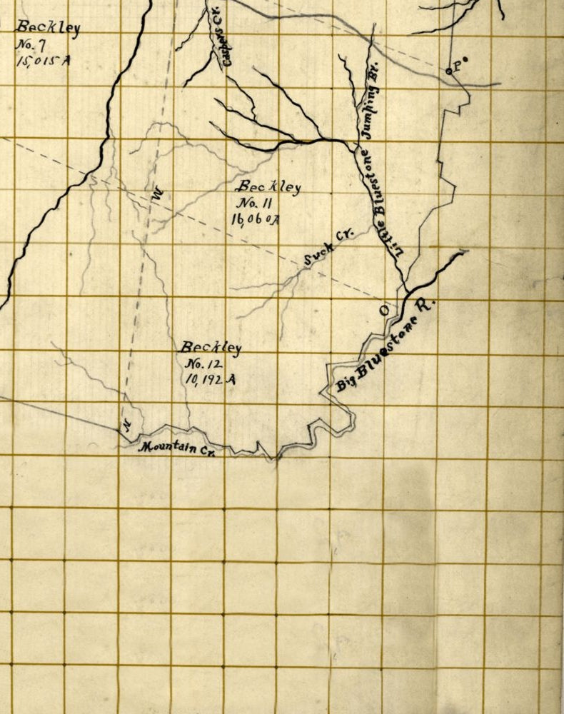 Historic County Map - Giles County Virginia - 1794 - Vintage Wall Art