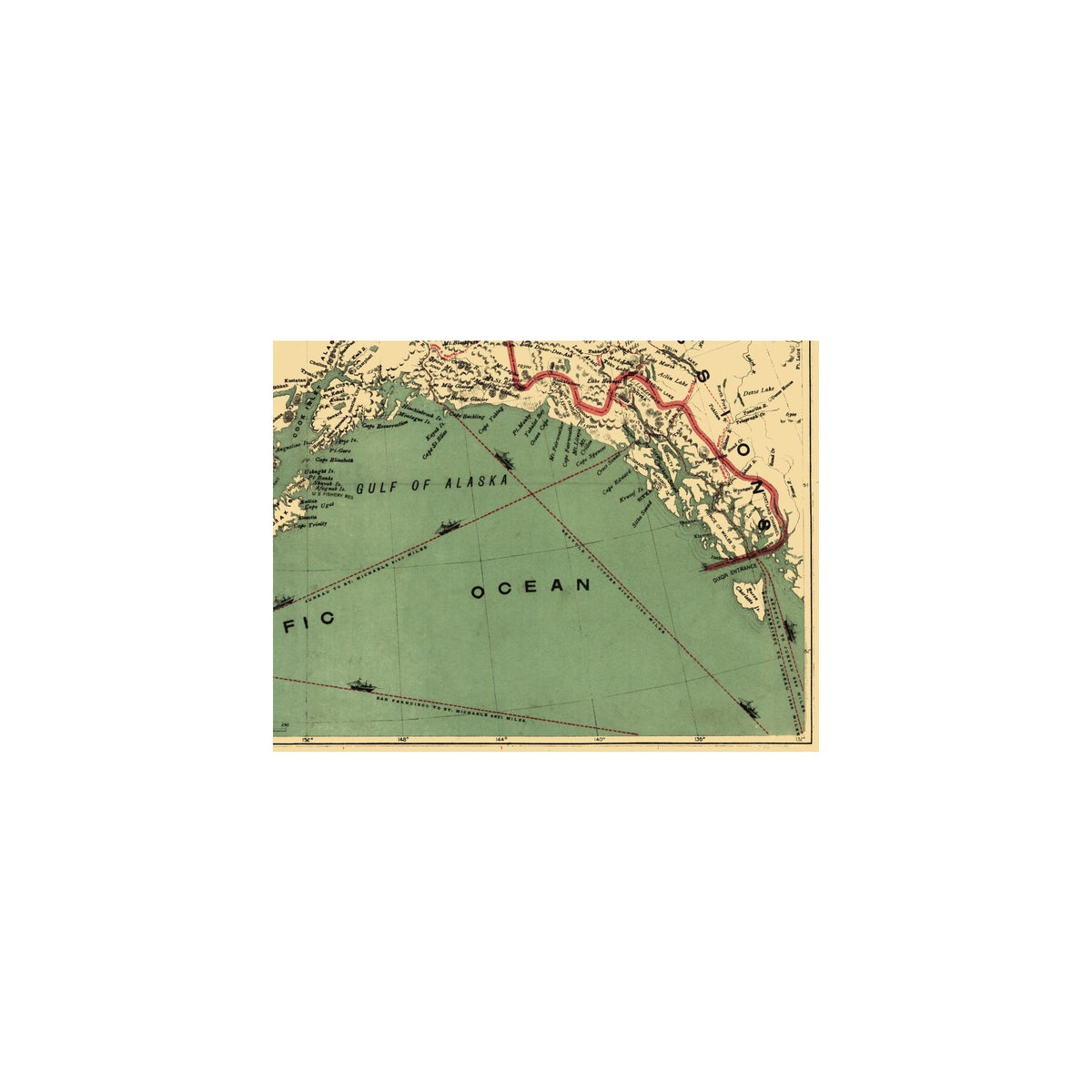 Millroy Historic State Map - Alaska - Millroy 1897 - Vintage Wall Art – Maps of ...