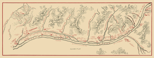 Historic City Map - Fairbanks Alaska - 1906 - 60.28 x 23 - Vintage Wall Art