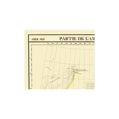 Historic State Map - Alaska North East - Vandermaelen 1827 - 23 x 27.08 - Vintage Wall Art