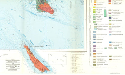 Historic Mine Map - Long Beach California Geologic Sheet - Jennings 1957 - 38.17 x 23 - Vintage Wall Art