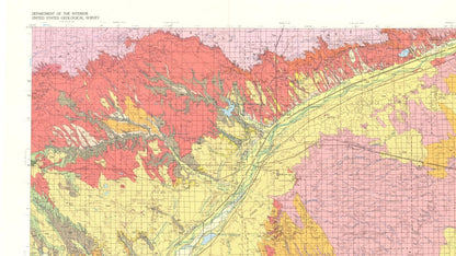 Historic Mine Map - Sterling Quad Colorado Nebraska Kansas - Scott 1978 - 40.84 x 23 - Vintage Wall Art