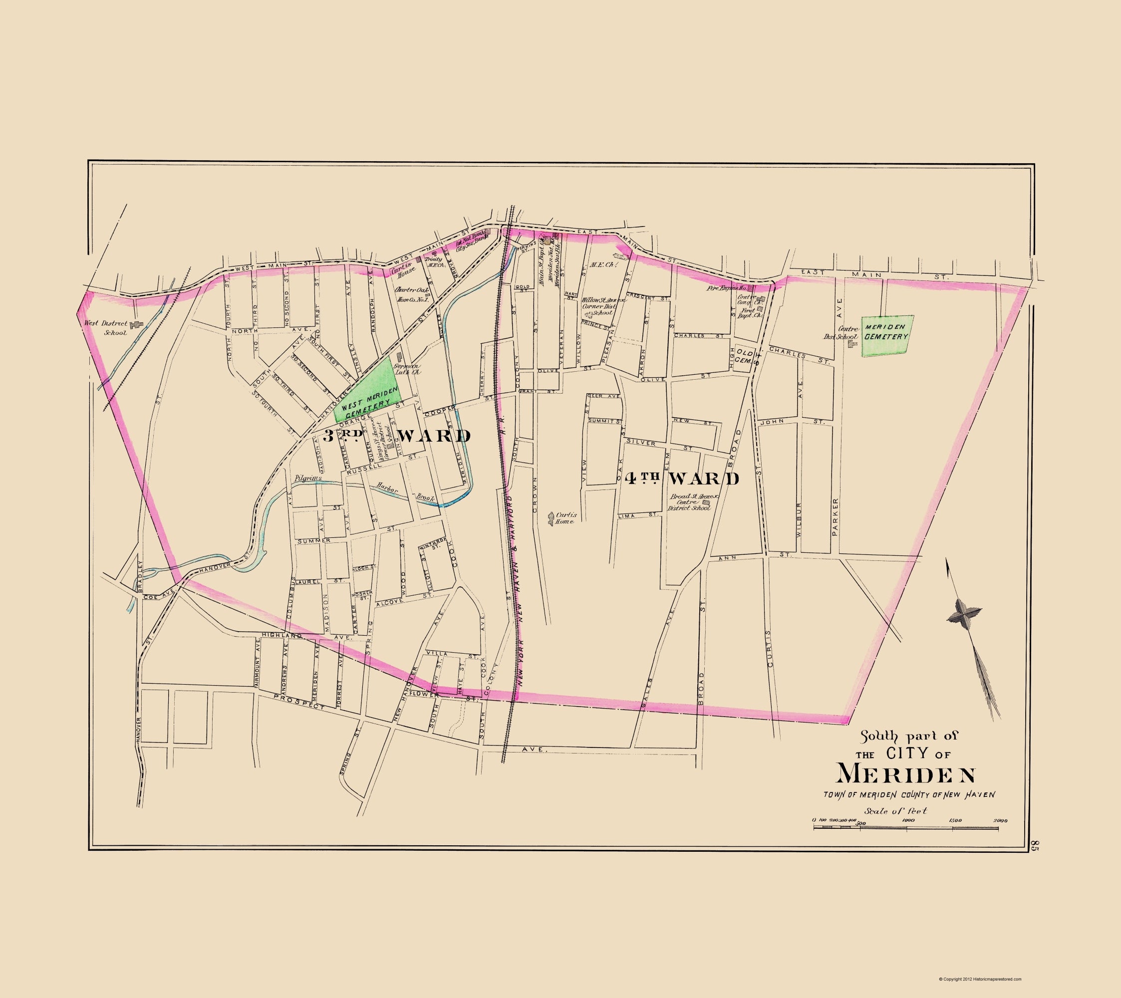 Ct Map Meridan Meriden Ct Map – Meriden Bus Division Maps Charts – QGWR