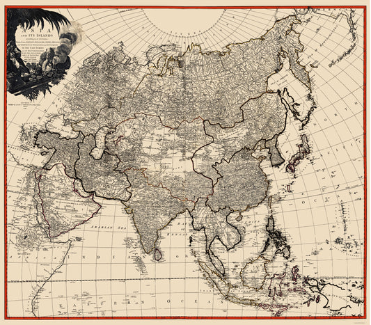 Historic Map - Asia Islands - Laurie 1799 - 23 x 26.28 - Vintage Wall Art