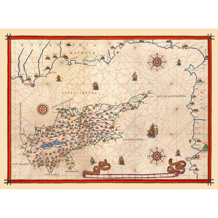 Historical International Maps Cyprus Maps Of The Past