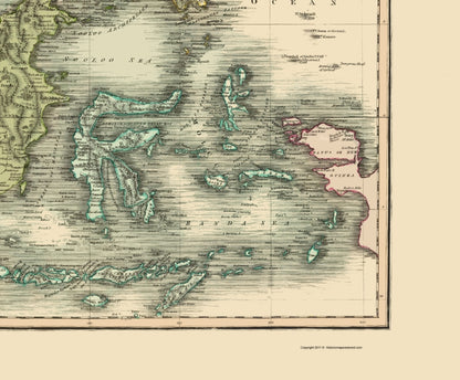 Historic Map - Asia South East- Thomson 1814 - 23 x 27.81 - Vintage Wall Art