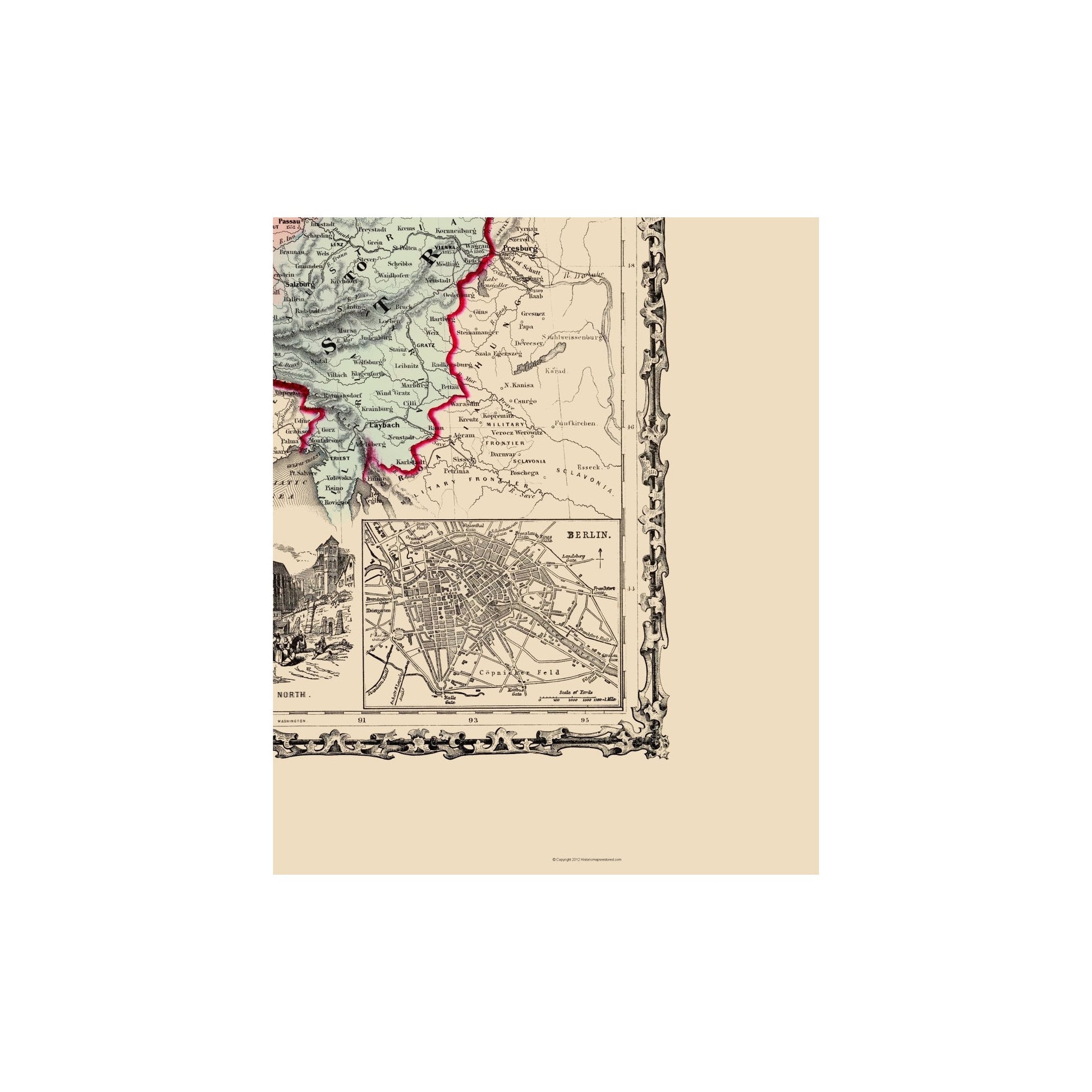 Carte de Breslau, vieille carte de Breslau, carte de Breslau Carte de Breslau, vieille carte de Breslau, carte de Breslau