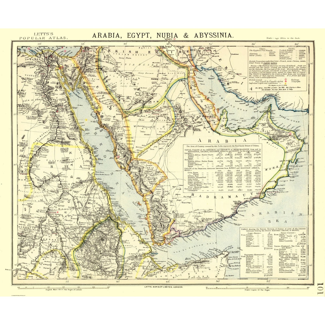 Historical International Maps - Abyssinia – Maps of the Past