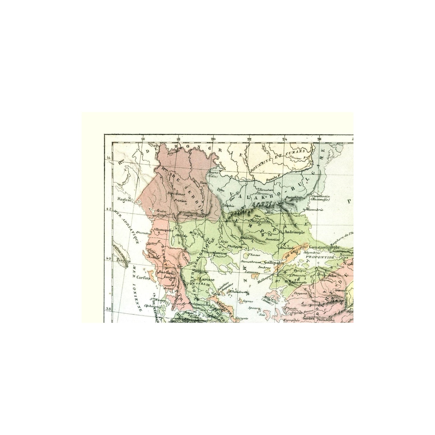 Historic Map Greco Roman Empire Cortambert 1880 29 69 X 23 Vin historic-map-greco-roman-empire-cortambert-1880-29-69-x-23-vin