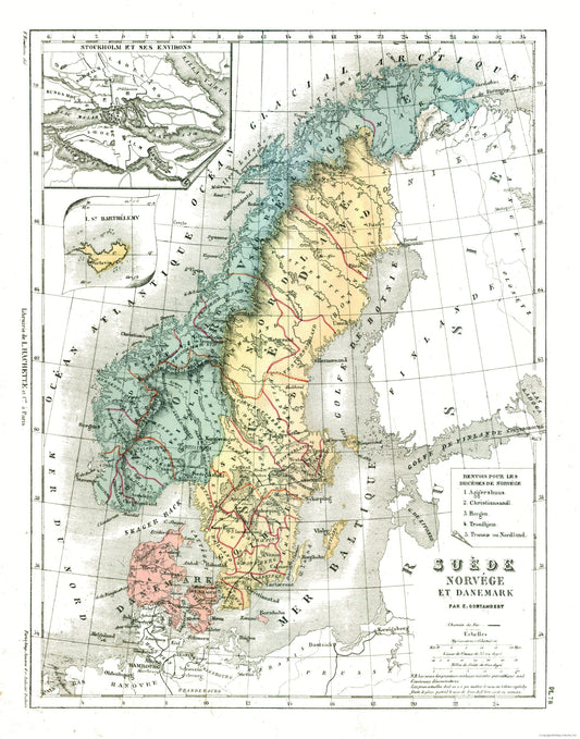 Historical International Maps - Denmark – Maps of the Past