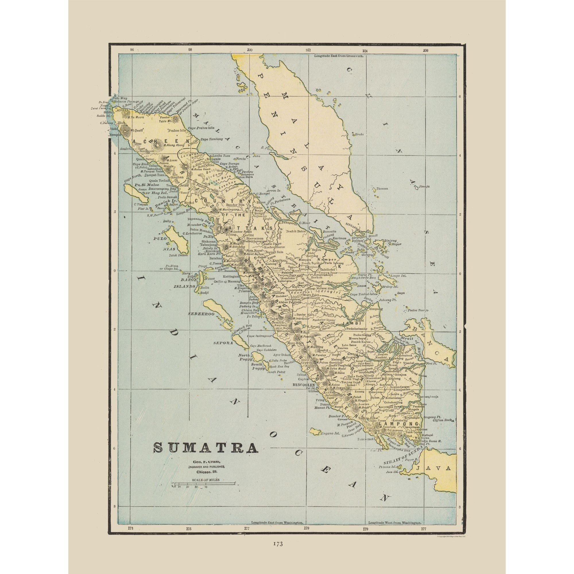 Historical International Maps - Sumatra – Maps of the Past
