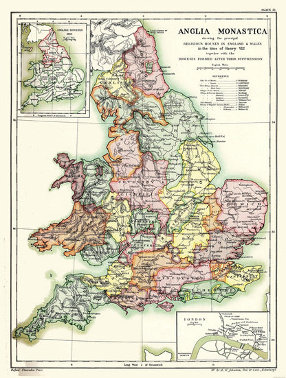 Historic Map - England Wales - Poole 1902 - 23 x 30.49 - Vintage Wall Art