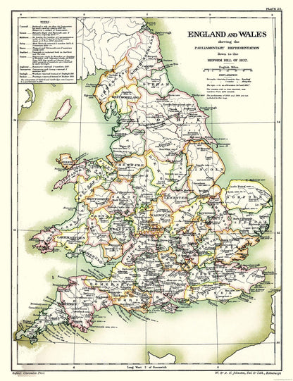 Historic Map - England Wales - Poole 1902 - 23 x 29.91 - Vintage Wall Art