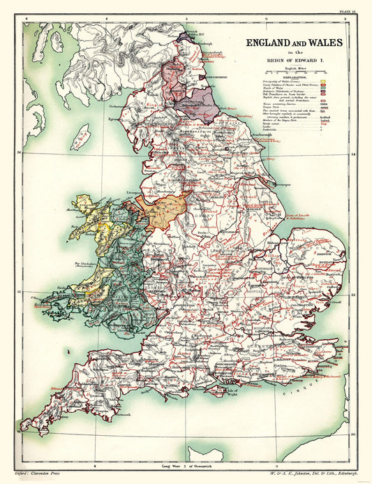 Historic Map - England Wales - Poole 1902 - 23 x 29.89 - Vintage Wall Art