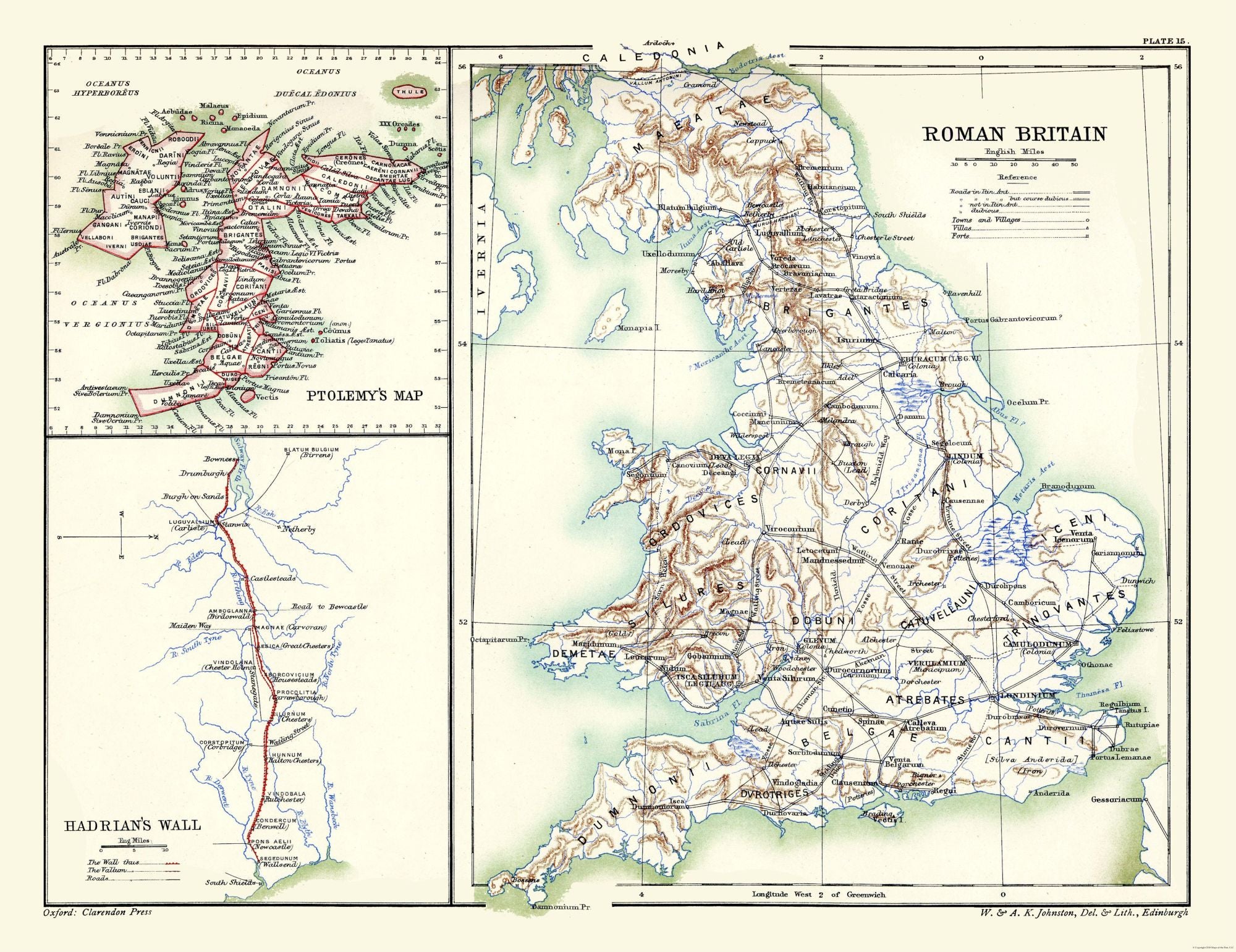 Historic Map - Roman Britain - Poole 1902 - 29.85 x 23 - Vintage Wall ...