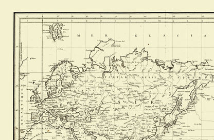 Historic Map - Australia La Perouse Expedition - 1785 - 35.07 x 23 - Vintage Wall Art