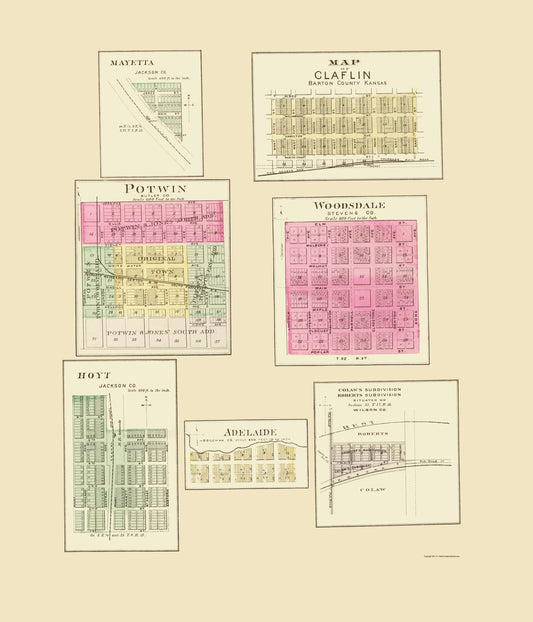 Historical City Maps - Kansas – Maps of the Past