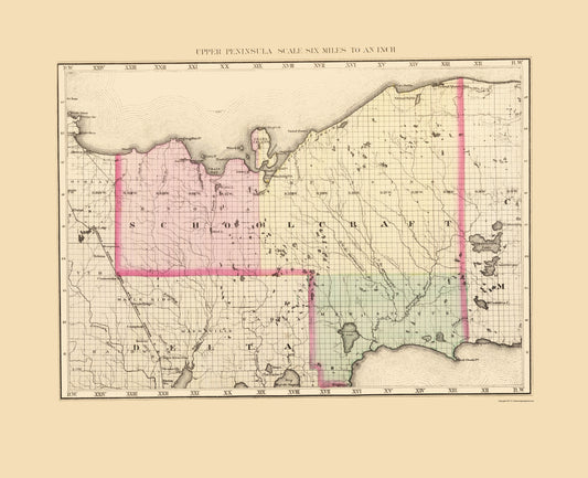 Historical County Maps - Michigan – Maps of the Past