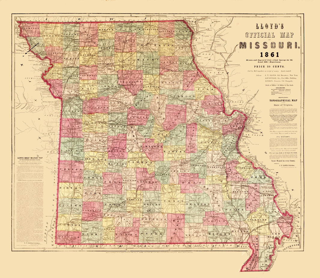 Old State Maps - Missouri – Maps of the Past