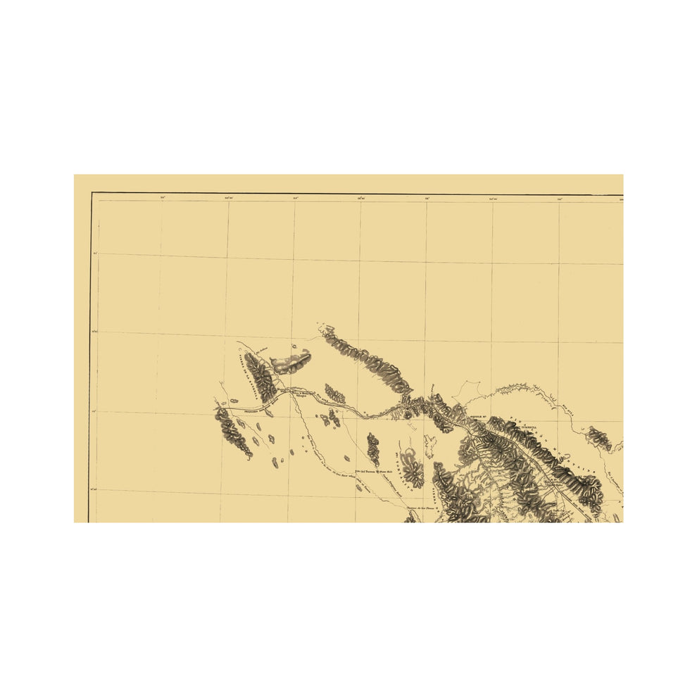 Railroad Map - Pimas Villages Fort Fillmore Route - Parke 1855 - Vinta ...
