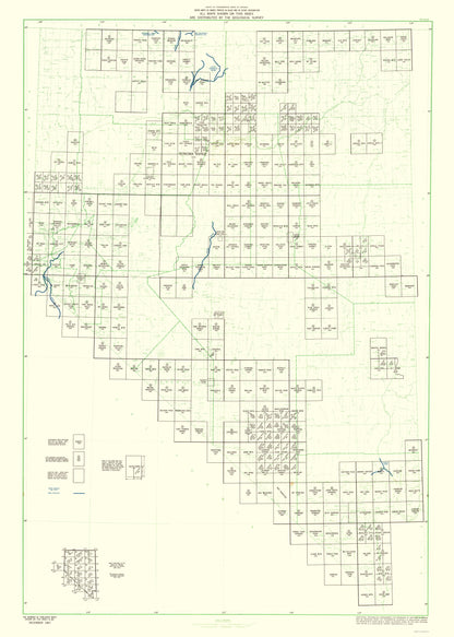 Historic State Map - Nevada - USGS 1967 - 23 x 32.24 - Vintage Wall Art