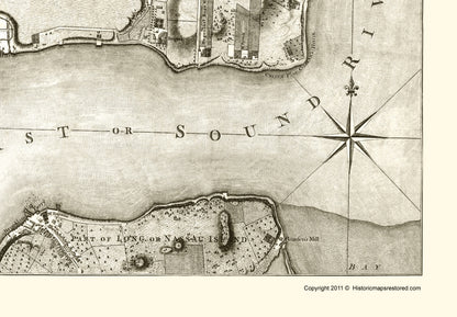 Historic City Map - New York New York Planning - Ratzen 1767 - 23 x 33.05 - Vintage Wall Art